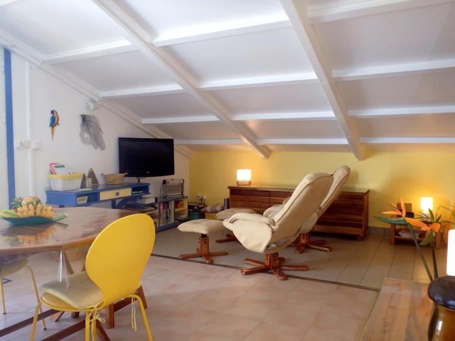 Charmant Et Spacieux Studio A 50M De La Plage เลอ ดีอามงต์ ภายนอก รูปภาพ